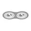 Lightstar i6290606 Светильник INTERO 16 Double ROUND (217629+217606+217606)