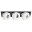 Lightstar i537646464 Светильник INTERO LED 9W*3 850LM*3 24G ЧЕРНЫЙ/БЕЛЫЙ 4000K (217537+217064+217064+217064)