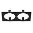 Lightstar 217827 Рамка INTERO 111 Double QUADRO ЧЕРНЫЙ