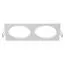 Lightstar 217526 Рамка INTERO 16 Double QUADRO БЕЛЫЙ
