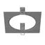 Lightstar 217819 Рамка INTERO 111 QUADRO СЕРЫЙ