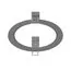 Lightstar 217919 Рамка INTERO 111 ROUND СЕРЫЙ