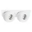 Lightstar i5266464 Светильник INTERO LED 9W*2 850LM*2 24G БЕЛЫЙ 4000K (217526+217064+217064)