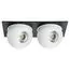 Lightstar i5276262 Светильник INTERO LED 9W*2 850LM*2 24G ЧЕРНЫЙ/БЕЛЫЙ 3000K (217527+217062+217062)