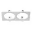 Lightstar 217826 Рамка INTERO 111 Double QUADRO БЕЛЫЙ