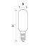 Lightstar 933402 Лампа LED FILAMENT 220V T20 E14 4W=40W 360LM 360G CL 3000K 15000H, изображение 2