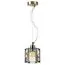 Lightstar 722013 Люстра LIMPIO 1х40W E27 БРОНЗА/ПРОЗРАЧНЫЙ