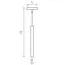Lightstar 236347 Светильник подвесной 24V д/1-фазн трека LINEA LED 3W 180LM 24G ЧЕРНЫЙ 4000K, изображение 2