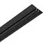 Lightstar 506327 Трек 24V двухконтактный однофазный встраиваемый LINEA 2м ЧЕРНЫЙ