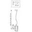 Lightstar 722014 Люстра LIMPIO 1х40W E27 ХРОМ/ПРОЗРАЧНЫЙ, изображение 2