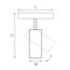 Lightstar 206247 Светильник 24V д/1-фазн трека LINEA LED 5W 500LM 24G ЧЕРНЫЙ 4000K, изображение 2