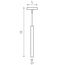 Lightstar 236237 Светильник подвесной 24V д/1-фазн трека LINEA LED 7W 500LM 36G ЧЕРНЫЙ 3000K, изображение 2