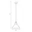 Lightstar L1T765026 Люстра LOFT 1х40W E14 (765026+592006), изображение 2