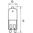 Lightstar 940422 Лампа LED 220V JC G9 3,5W=35W 240LM 360G 3000K 20000H, изображение 2