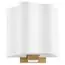 Lightstar 802613 Бра NUBI 1х40W E14 ШАМПАНЬ/БЕЛЫЙ