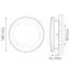 Lightstar 379237 Светильник PIATTO 1x10W LED 1000LM G ЧЕРНЫЙ 3000K IP65, изображение 2