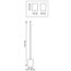 Lightstar 739713 Торшер PALLA 40W LED 1591LM ЗОЛОТО 3000-6000K, изображение 2