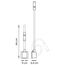 Lightstar 808617 Светильник настенный MURO LED 3W 190LM ЧЕРНЫЙ 3000K, изображение 2