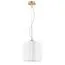 Lightstar 802113 Подвес NUBI 1х40W E27 ШАМПАНЬ/БЕЛЫЙ