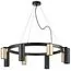 Lightstar LR018404874 Люстра RULLO 8х50W GU10 ЧЕРНЫЙ/ЗОЛОТО (571018+214440-4+214487-4)