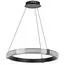 Lightstar 736267 Люстра ROTONDA 30W LED 1474LM 360G ЧЕРНЫЙ 3000K