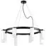 Lightstar LR0183648641 Люстра RULLO 8х50W GU10 ЧЕРНЫЙ/БЕЛЫЙ (571018+214436-4+214486-4+202431-8)
