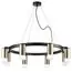 Lightstar LR0183181 Люстра RULLO 8х50W GU10 ЧЕРНЫЙ/БРОНЗА (571018+214431-8+202431-8)