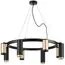 Lightstar LR01840487470 Люстра RULLO 8х50W GU10 ЧЕРНЫЙ/ЗОЛОТО (571018+214440-4+214487-4+203437-4+203440-4)