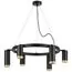 Lightstar LR01637387340 Люстра RULLO 6х50W GU10 ЧЕРНЫЙ (571016+214437-3+214487-3+203440-6)
