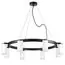 Lightstar LR0183680 Люстра RULLO 8х50W GU10 ЧЕРНЫЙ/БЕЛЫЙ (571018+214436-8+202430-8)