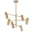 Lightstar 718263 Люстра ROMA 6х28W GU10 (led) CHAMPAGNE GOLD