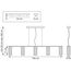 Lightstar 718053 Люстра ROMA 5х28W GU10 (led) CHAMPAGNE GOLD, изображение 2