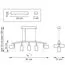 Lightstar LR735373362 Люстра RULLO 5х50W GU10 ЧЕРНЫЙ/БЕЛЫЙ (571735+214437-3+214436-2), изображение 2