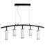 Lightstar LR7353628630 Люстра RULLO 5х50W GU10 ЧЕРНЫЙ/БЕЛЫЙ (571735+214436-2+214486-3+202430-5)