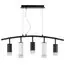 Lightstar LR7353738621 Люстра RULLO 5х50W GU10 ЧЕРНЫЙ/БЕЛЫЙ (571735+214437-3+214486-2+202431-5)