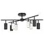 Lightstar LR728374364 Люстра RULLO 8х50W GU10 ЧЕРНЫЙ/БЕЛЫЙ (571728+214437-4+214436-4)
