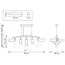 Lightstar LR7353728631 Люстра RULLO 5х50W GU10 ЧЕРНЫЙ/БЕЛЫЙ (571735+214437-2+214486-3+202431-5), изображение 2