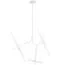 Lightstar 742066 Люстра STRUTTURA 6х6W (led) G9 БЕЛЫЙ МАТОВЫЙ