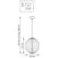Lightstar 734057 Люстра SOLE 16W LED 1309LM 120G ЧЕРНЫЙ МАТОВЫЙ 3000K, изображение 3
