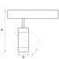 Lightstar 205017R Светильник д/1-фазн трека TETA LED 7W 380LM 15-38G ЧЕРНЫЙ PRO 3000-6000K DIM, изображение 2
