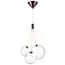 Lightstar 801030 Люстра SFERETTA LED 3х1,35W 200LM КОФЕЙНЫЙ/ПРОЗРАЧНЫЙ 3000K