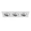 Lightstar 011613 Светильник SINGO X3 MR16/HP16 БЕЛЫЙ