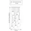 Lightstar 801169 Люстра SFERETTA LED 16х3W 2400LM КОФЕЙНЫЙ/МУЛЬТИКОЛОР 3000K, изображение 3