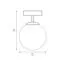 Lightstar PRO110107 Светильник д/1-фазн трека TETA ЧЕРНЫЙ/БЕЛЫЙ E14 D138 PRO (595107+595110), изображение 2