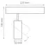 Lightstar 205027 Светильник д/1-фазн трека TETA  APP LED 15W 900LM 24G ЧЕРНЫЙ PRO 3000-6000K DIM, изображение 2