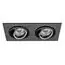 Lightstar 011622 Светильник SINGO X2 MR16/HP16 ЧЕРНЫЙ