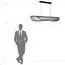 Lightstar 731413 Люстра VARESE 32W LED 1546LM 120G КОФЕЙНЫЙ 3000K, изображение 3
