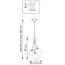 Lightstar 801030 Люстра SFERETTA LED 3х1,35W 200LM КОФЕЙНЫЙ/ПРОЗРАЧНЫЙ 3000K, изображение 3
