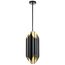 Lightstar 720087 Люстра SIENA 8х40W G9 ЧЕРНЫЙ/ЗОЛОТО