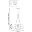 Lightstar 729031 Люстра SFERICO 3х40W E27 ЛАТУНЬ/ПРОЗРАЧНЫЙ, изображение 2